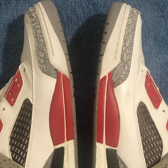 Jordan Spizike White Cement Grey *CUSTOM* Size 115 - Picture 11 of 16